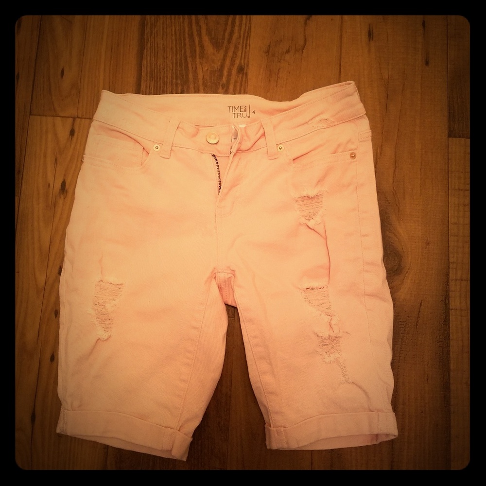 Pink shorts